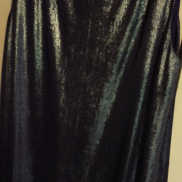 Xhilaration Purple Metallic Dress - Picture 5 of 7
